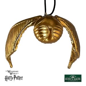 Boccino D'oro Personaggio in Resina The Wizarding World of Harry Potter™ Kurt Adler - H 9 cm