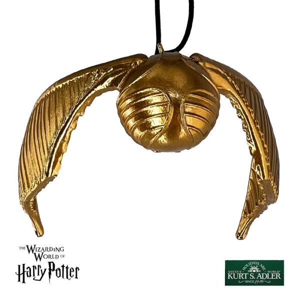 Boccino D'oro Personaggio in Resina The Wizarding World of Harry Potter™ Kurt Adler - H 9 cm