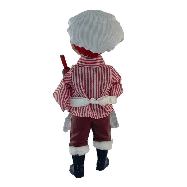 Elfo Sommelier da Collezione - H 18 cm - immagine 2