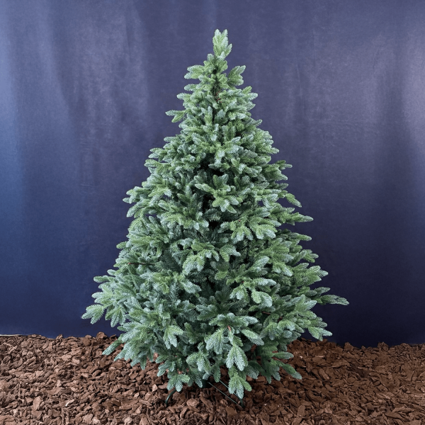 Albero di Natale Abete artificiale Silver Po - Realistico e Super Folto