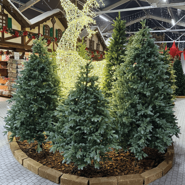 Albero di Natale Abete artificiale Silver Po - Realistico e Super Folto - immagine 2