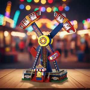 Giostra in Movimento Fireball Frenzy H 40 cm Lemax - 54452