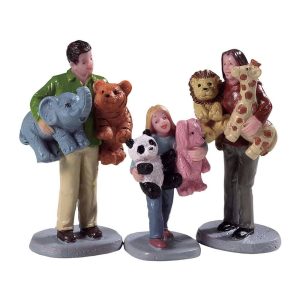 Una Famiglia di Vincitori Prize Winners H 7 cm Personaggio Lemax - 92776