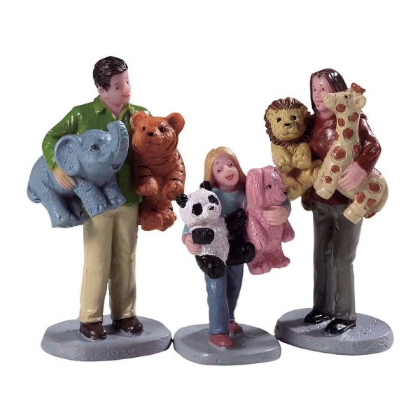 Una Famiglia di Vincitori Prize Winners H 7 cm Personaggio Lemax - 92776