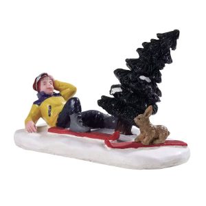 Incidente sulla Neve Ski Bunny H 5 cm Personaggio Lemax - 92765