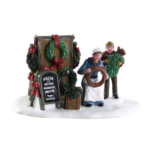Ghirlande Artigianali Handmade Wreaths H 7 cm Personaggio Lemax - 83362