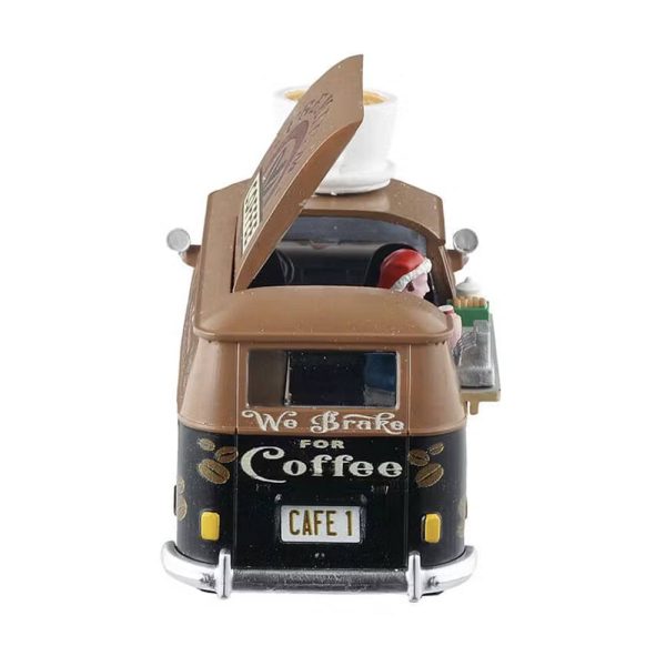 Camioncino del Caffè Espresso Rolling Roasters Coffee H 8 cm Lemax - 53747 - immagine 2
