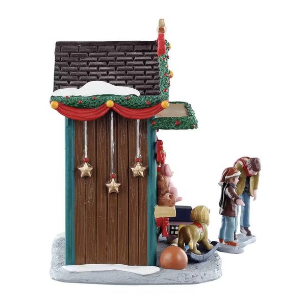 Chiosco dei Giocattoli Santa's Workshop Toys, set di 3 pezzi Bancarella del Mercatino H 14 cm Lemax - 53737 - immagine 3