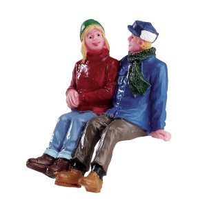 Chiacchiere tra Amici Chatting Together H 6 cm Personaggio Lemax - 52365