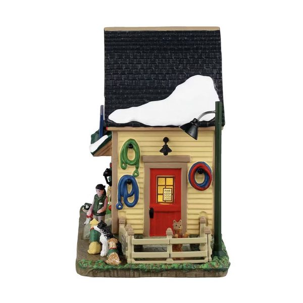 Centro di Addestramento per Cani Precious Paws & Doggie Biscuits H 17 cm Edificio Illuminato Lemax - 45275 - immagine 3