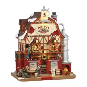 Birreria Smitty's Brewery H 25 cm Edificio Illuminato Lemax - 45223