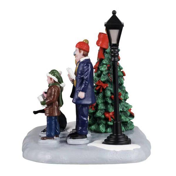 Coro Natalizio Family Caroling H 10 cm Personaggio Lemax - 43722 - immagine 3
