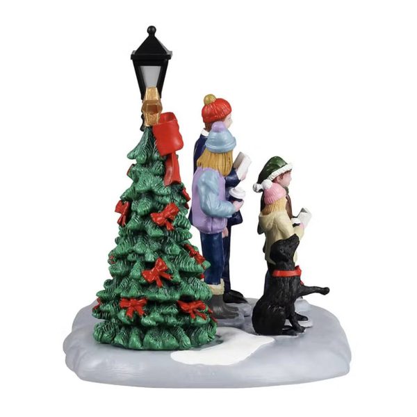 Coro Natalizio Family Caroling H 10 cm Personaggio Lemax - 43722 - immagine 2