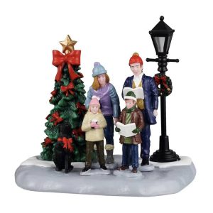 Coro Natalizio Family Caroling H 10 cm Personaggio Lemax - 43722