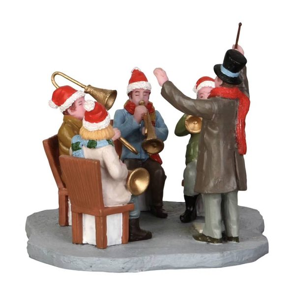 Banda di Natale Gazebo Band H 8 cm Personaggio Lemax - 33034 - immagine 4