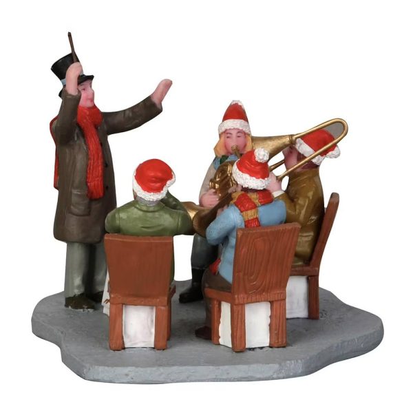 Banda di Natale Gazebo Band H 8 cm Personaggio Lemax - 33034 - immagine 2