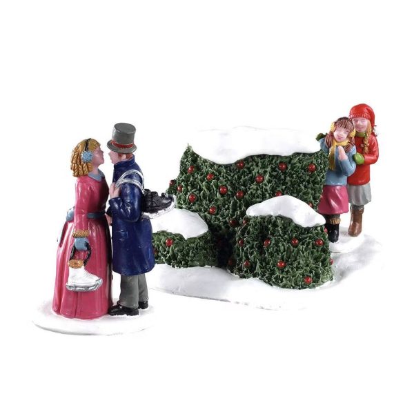 Coppia di Innamorati sui Pattini Skating Romance H 7 cm, set di 2 pezzi Personaggio Lemax - 03525