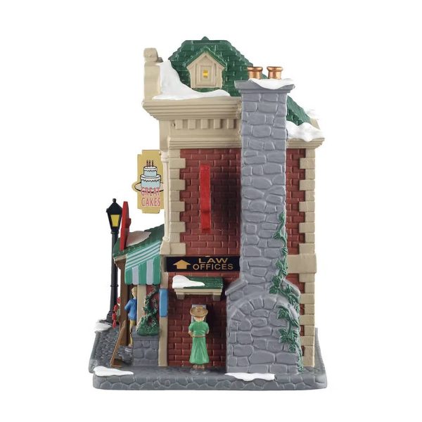 Pasticceria Artigianale Pat-A-Cake Bakery H 19 cm Edificio Illuminato Lemax - 55349 - immagine 3
