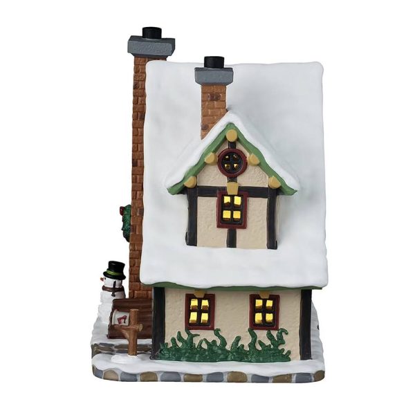 Baita Winter Holiday Lodge H 17 cm Edificio Illuminato Lemax - 55339 - immagine 3