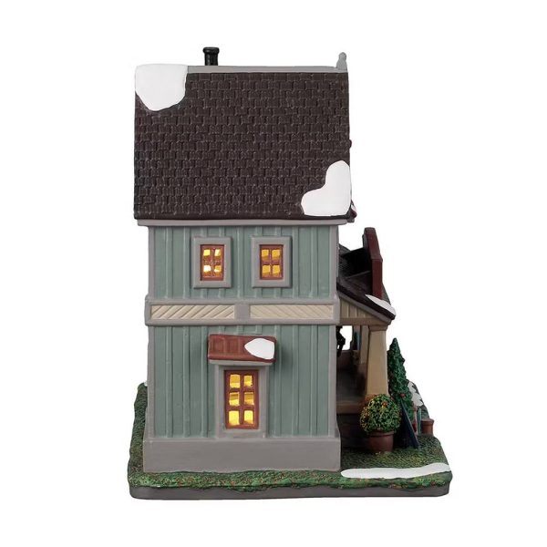 Alloggio Waddleton's Bed & Breakfast H 18 cm Edificio Illuminato Lemax - 55335 - immagine 2