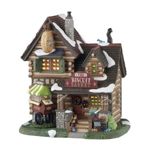 Baita dei Biscotti The Biscuit Basket H 19 cm Edificio Illuminato Lemax - 55330