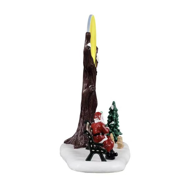 Appuntamento al Polo Nord North Pole Romance H 19 cm Scena Illuminata Lemax - 54662 - immagine 2