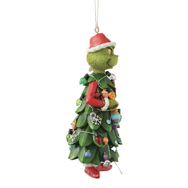Grinch Travestito da Albero di Natale in Resina Jim Shore Grinch Collection - H 13 cm - immagine 4