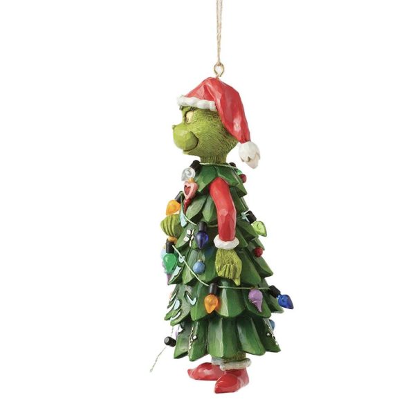 Grinch Travestito da Albero di Natale in Resina Jim Shore Grinch Collection - H 13 cm - immagine 2
