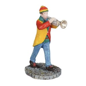 Trombettiere della Banda Carnaval Brass Band Trumpet H 7 cm Personaggio LuVille - 1180603