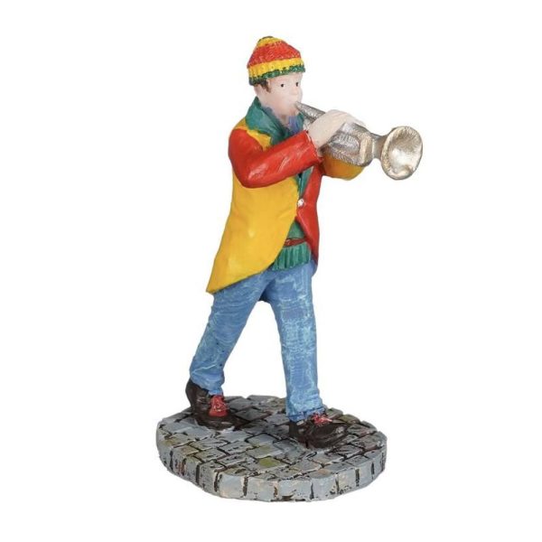 Trombettiere della Banda Carnaval Brass Band Trumpet H 7 cm Personaggio LuVille - 1180603