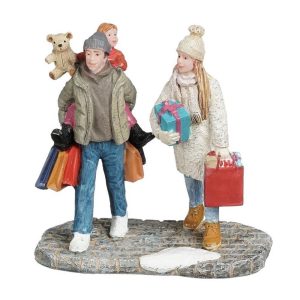 Compere in Famiglia Market Visitors Family H 7 cm Personaggio LuVille - 1180580