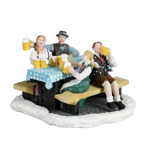 Birra tra amici Drinking Beer H 6 cm Personaggio LuVille - 1180542