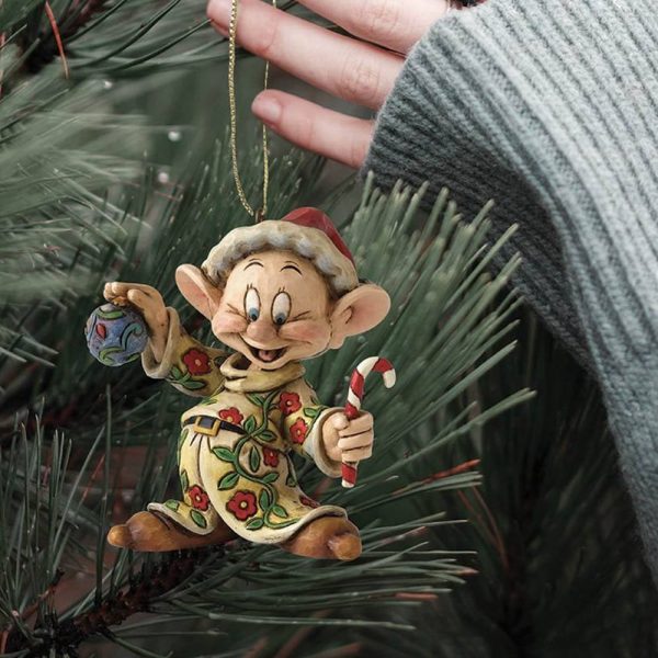 Cucciolo Nano di Biancaneve in Resina Jim Shore Disney Tradition - H 11 cm - immagine 2