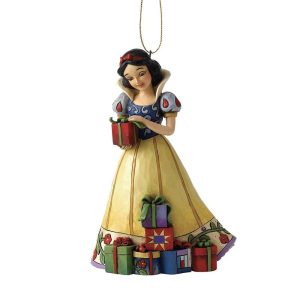 Biancaneve con Regali in Resina Jim Shore Disney Tradition - H 12 cm