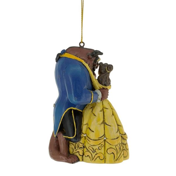 La Bella e La Bestia in Resina Jim Shore Disney Tradition - H 10 cm - immagine 2