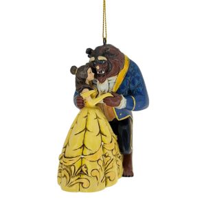 La Bella e La Bestia in Resina Jim Shore Disney Tradition - H 10 cm
