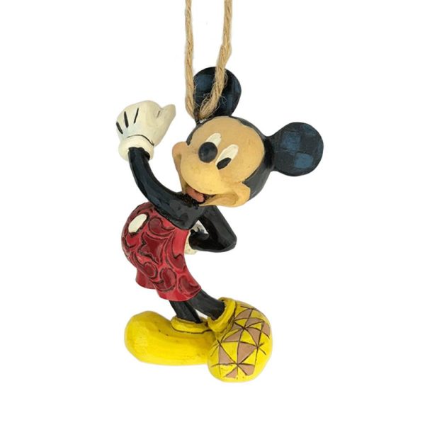 Mickey Mouse Topolino Tradizionale in Resina Jim Shore Disney Tradition - H 9 cm