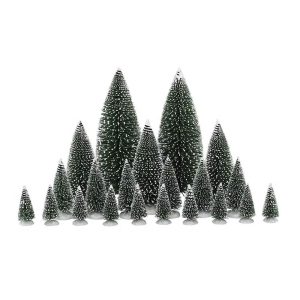 Alberi Innevati Assorted Pine Trees, set di 21 pezzi Accessorio Lemax - 04768