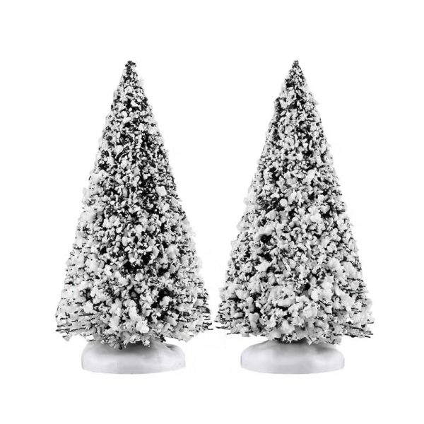 Alberi Innevati Evergreen Tree Small H 10 cm, set di 2 pezzi Accessorio Lemax - 44234