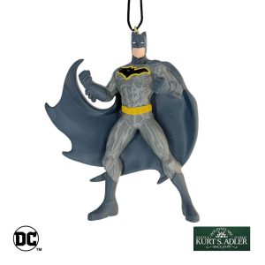 Batman Personaggio DC Comics™ in Resina Kurt Adler - H 9 cm