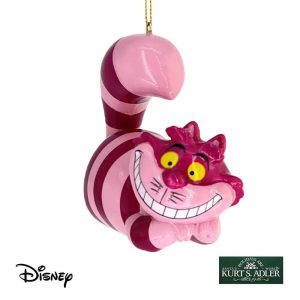 Stregatto Personaggio ©Disney Alice in Wonderland in Resina Kurt Adler - H 9 cm