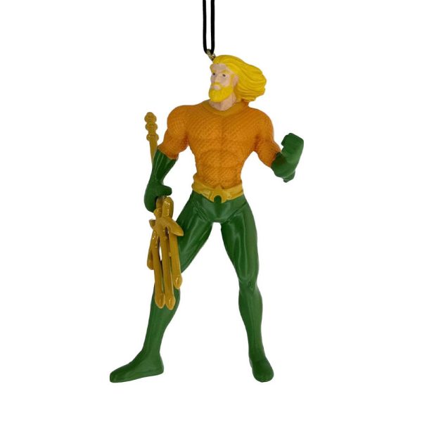 Acquaman Personaggio DC Comics™ in Resina Kurt Adler - H 10 cm - immagine 2