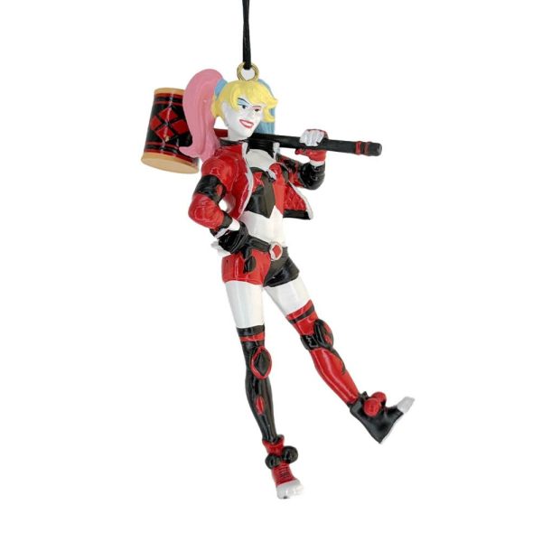 Harley  Quinn Personaggio DC Comics™ in Resina Kurt Adler - H 9 cm - immagine 2