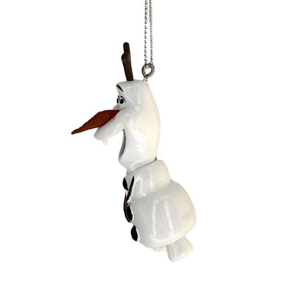 Pupazzo di Neve Olaf  con Mani Incrociate Personaggio Disney© Frozen in Resina Kurt Adler - H 7 cm - immagine 3