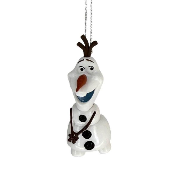 Pupazzo di Neve Olaf  con Mani Incrociate Personaggio Disney© Frozen in Resina Kurt Adler - H 7 cm - immagine 2