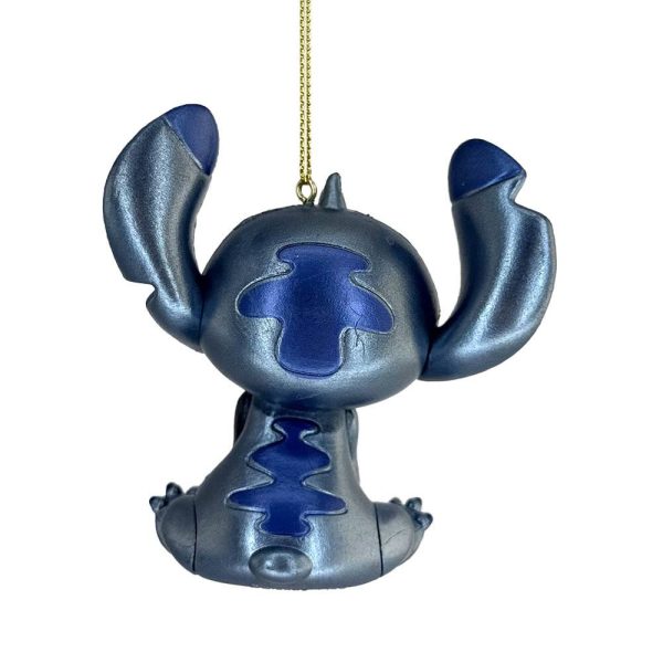 Stitch Metalizzato Personaggio Disney© Stitch in Resina Kurt Adler - H 9 cm - immagine 5