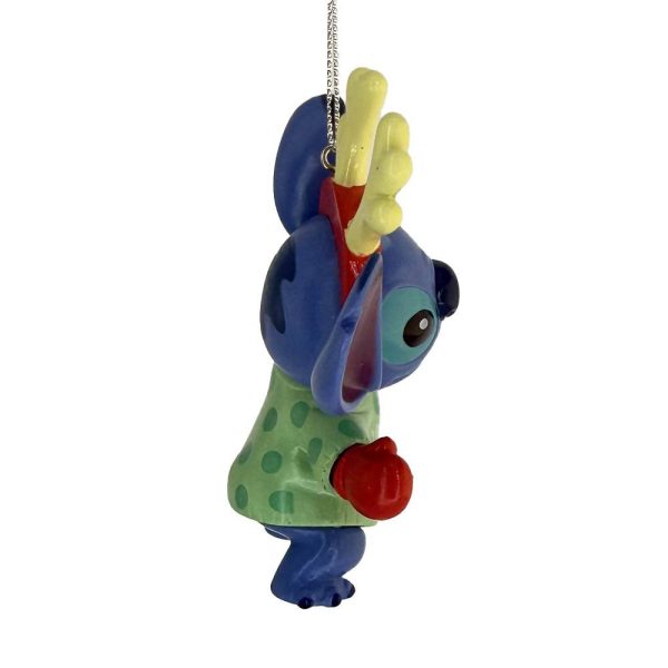 Stitch con Maglione Natalizio Personaggio Disney© Stitch in Resina Kurt Adler - H 9 cm - immagine 4