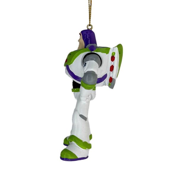 Buzz Lightyear Personaggio ©Disney/Pixar Toy Story in Resina Kurt Adler - H 10 cm - immagine 4