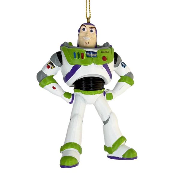 Buzz Lightyear Personaggio ©Disney/Pixar Toy Story in Resina Kurt Adler - H 10 cm - immagine 2
