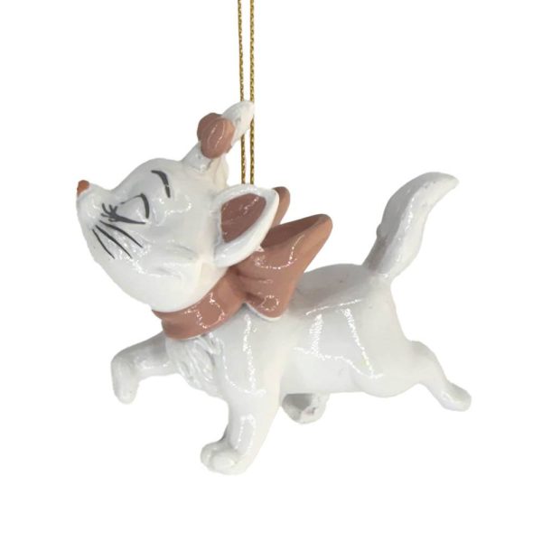 Gattina Minù Personaggio Gli Aristogatti Disney© Classics in Resina Kurt Adler - H 7 cm - immagine 3